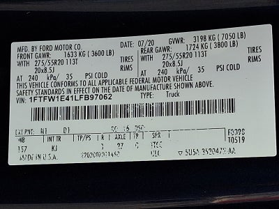 2020 Ford F-150 King Ranch