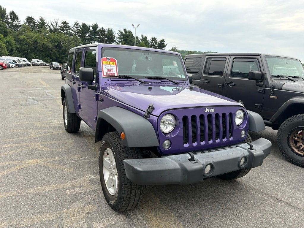 2018 Jeep Wrangler JK Unlimited Sport