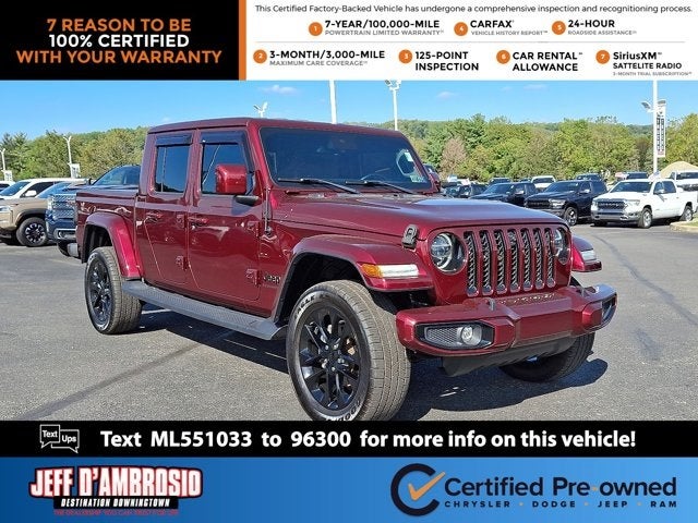 2021 Jeep Gladiator High Altitude
