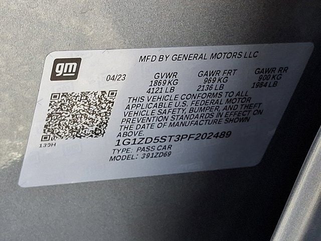 2023 Chevrolet Malibu LT 1LT