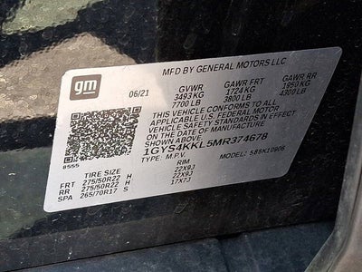 2021 Cadillac Escalade ESV Premium