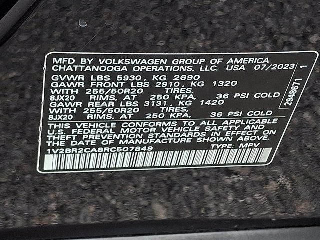 2024 Volkswagen Atlas 2.0T SEL