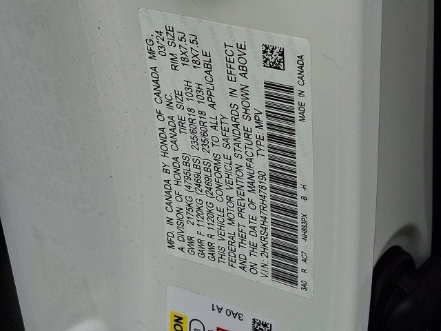 2024 Honda CR-V EX