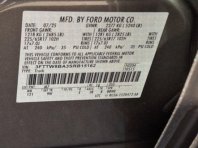 2025 Ford Maverick XL