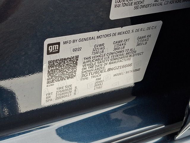 2022 GMC Sierra 1500 Limited SLT