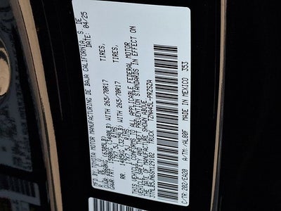 2025 Toyota Tacoma TRD Off-Road