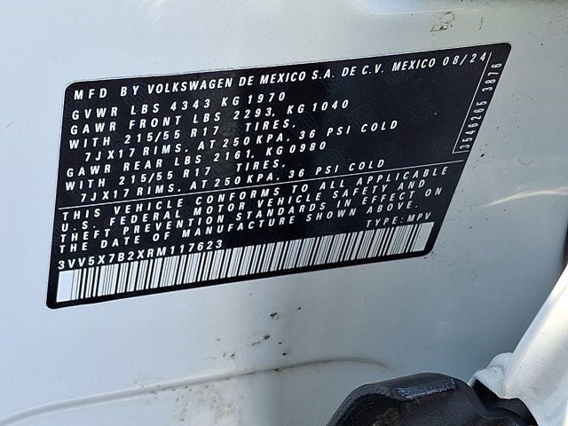 2024 Volkswagen Taos 1.5T S