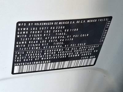 2024 Volkswagen Tiguan 2.0T S
