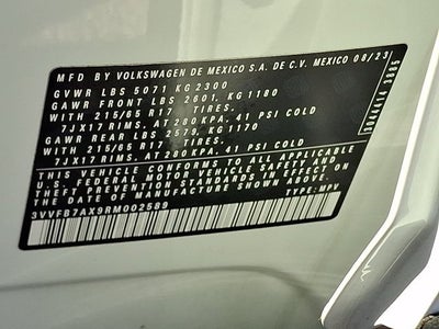 2024 Volkswagen Tiguan 2.0T S