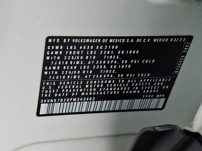 2023 Volkswagen Taos 1.5T SE