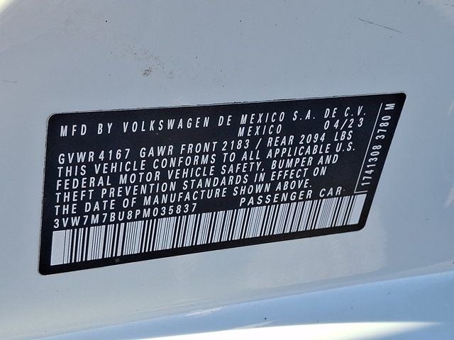2023 Volkswagen Jetta 1.5T SE