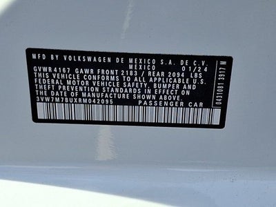 2024 Volkswagen Jetta 1.5T SE