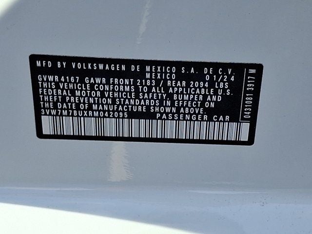 2024 Volkswagen Jetta 1.5T SE