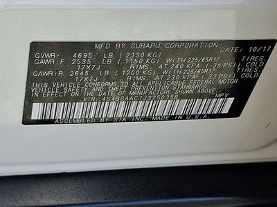 2018 Subaru Outback 2.5i