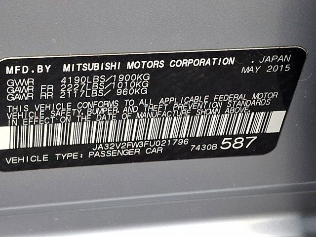 2015 Mitsubishi Lancer SE