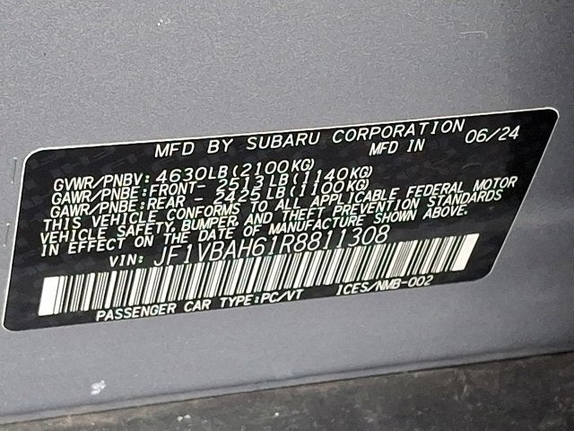 2024 Subaru WRX Premium