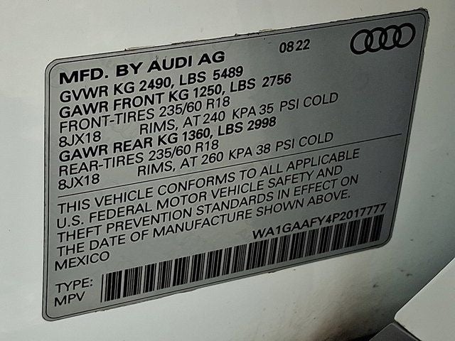 2023 Audi Q5 45 S line Premium quattro