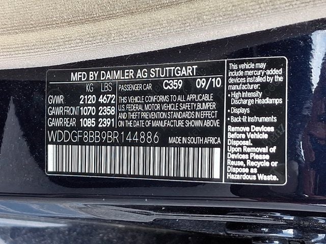 2011 Mercedes-Benz C-Class C 300 Luxury 4MATIC®