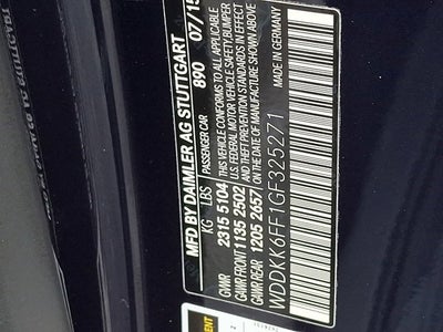 2016 Mercedes-Benz E-Class E 400