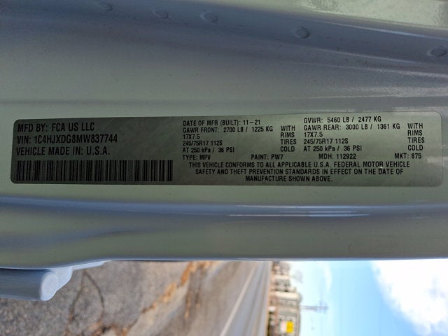 2021 Jeep Wrangler Unlimited Unlimited Sport S