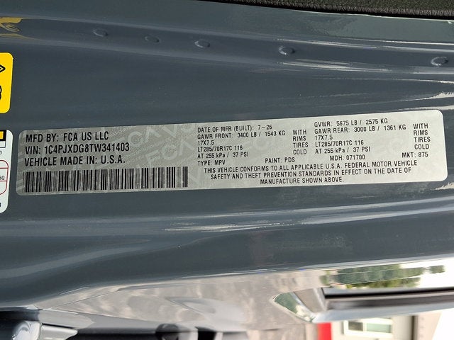 2026 Jeep Wrangler Willys