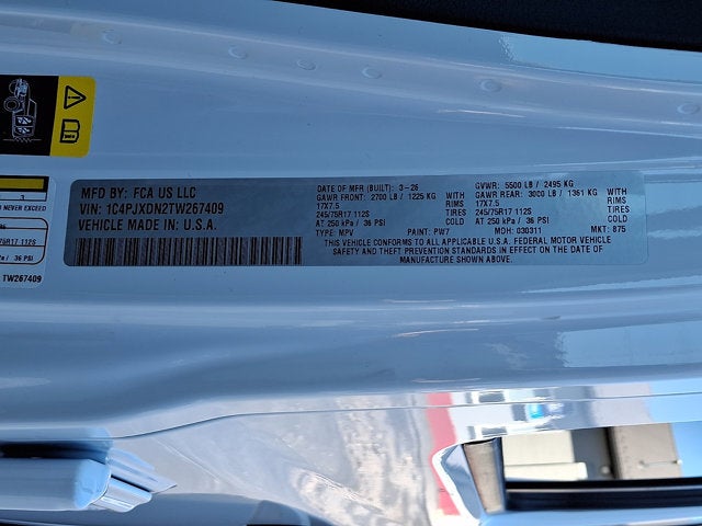 2026 Jeep Wrangler Sport S