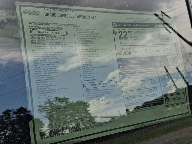 2025 Jeep Grand Cherokee Laredo X