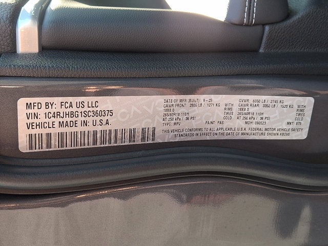 2025 Jeep Grand Cherokee Limited