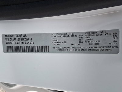 2026 Chrysler Pacifica Select