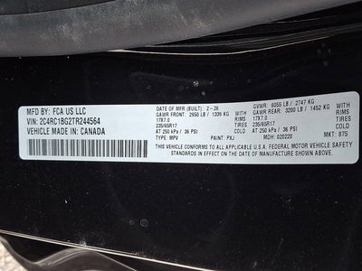 2026 Chrysler Pacifica Select