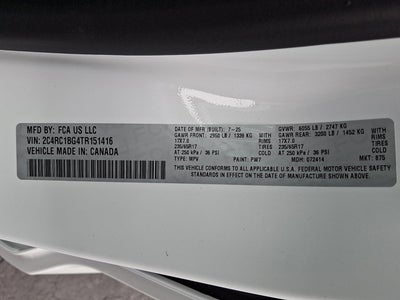 2026 Chrysler Pacifica Select