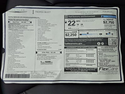 2026 Chrysler Pacifica Select