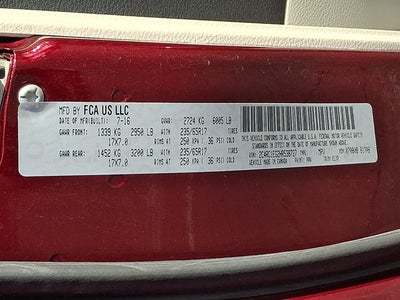 2017 Chrysler Pacifica Touring-L Plus