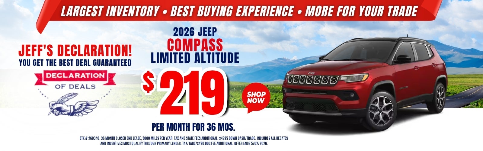 Jeep Compass Deal