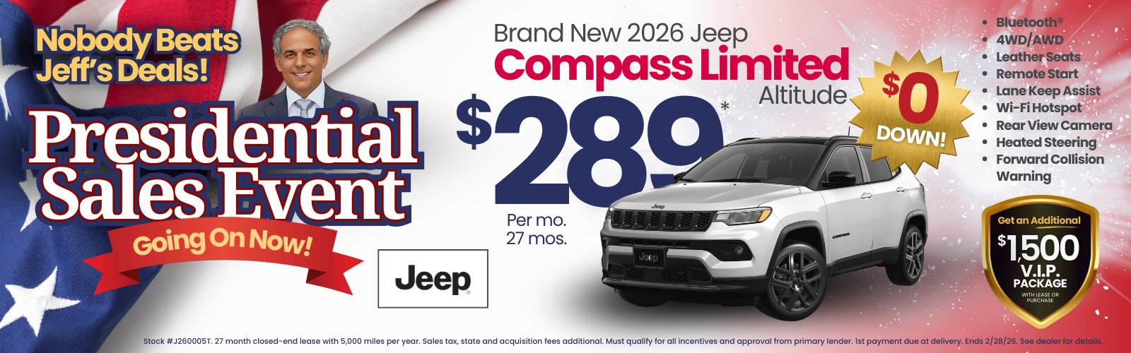 Jeep Compass deal