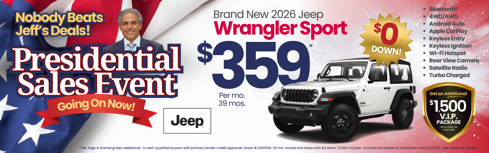 jeep wrangler deal