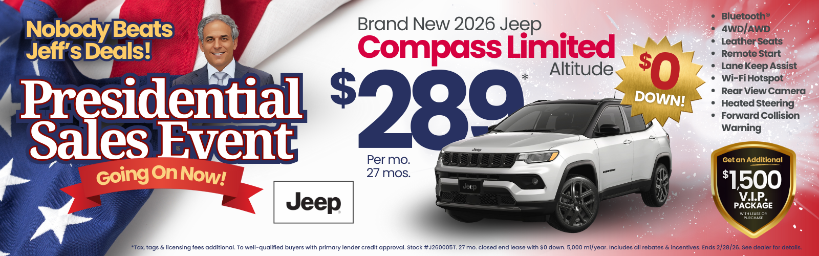 Jeep Compass deal