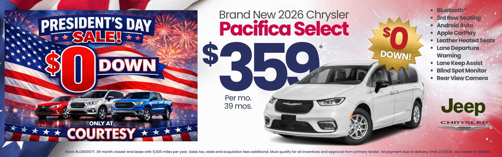 2026 Chrysler Pacifica