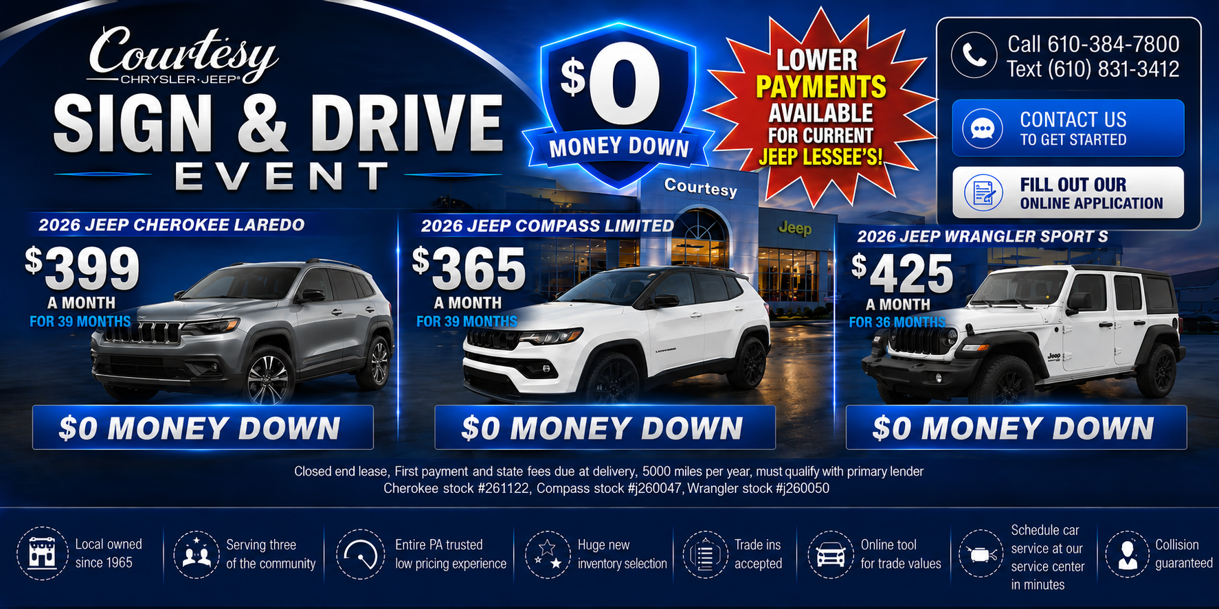 2026 Jeep Lease